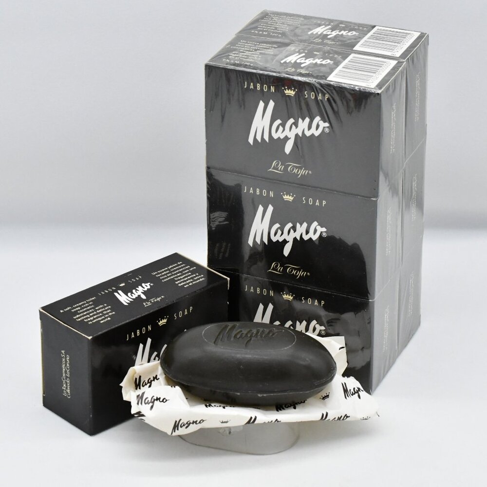 Vintage Magno La Toja S.A. Soap 1970s 1980s Made In Spain Sealed Lot Of 6 Bars